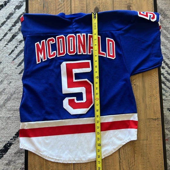 New York Rangers Jersey #5 McDonald - Picture 9 of 11